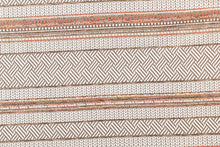 Load image into Gallery viewer, Autumn Horse and Carriage Patterned Plush Upholstery Fabric