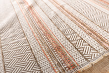 Load image into Gallery viewer, Autumn Horse and Carriage Patterned Plush Upholstery Fabric