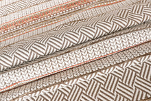 Load image into Gallery viewer, Autumn Horse and Carriage Patterned Plush Upholstery Fabric