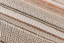 Load image into Gallery viewer, Autumn Horse and Carriage Patterned Plush Upholstery Fabric