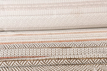 Load image into Gallery viewer, Autumn Horse and Carriage Patterned Plush Upholstery Fabric