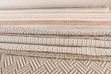 Load image into Gallery viewer, Autumn Horse and Carriage Patterned Plush Upholstery Fabric