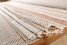 Load image into Gallery viewer, Autumn Horse and Carriage Patterned Plush Upholstery Fabric