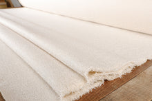 Load image into Gallery viewer, Bone White Chenille Upholstery Fabric