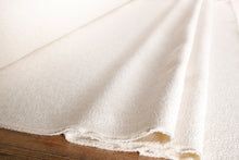 Load image into Gallery viewer, Bone White Chenille Upholstery Fabric