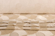 Load image into Gallery viewer, Like it Loud Cream & White Patterned Plush Upholstery Fabric
