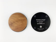 Load image into Gallery viewer, Beloved Black Bird Wooden 10w Charger for Smartphones and Mobile Devices