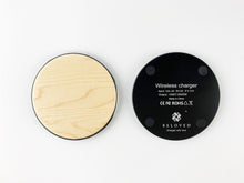 Load image into Gallery viewer, Beloved Black Bird Wooden 10w Charger for Smartphones and Mobile Devices