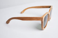 Load image into Gallery viewer, Bamboo sunglasses, wooden sunglasses, Bewell wood sunglasses