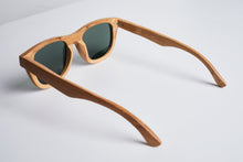 Load image into Gallery viewer, Polarized Bamboo Sunglasses, Bewell Sunglasses, bamboo sunglasses