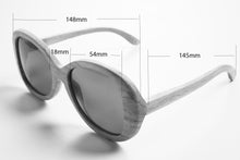 Load image into Gallery viewer, wooden sunglasses, polarized sunglasses, engraved sunglasses, bewell sunglasses